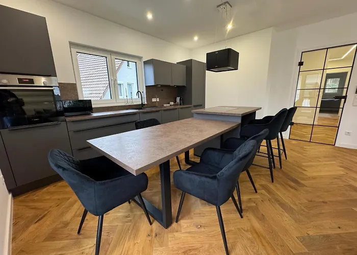 Penthouse Mit Grosser Terrasse Parkplatz Und Wlan In Exklusiver Lage Am Hellweg Bielefeld