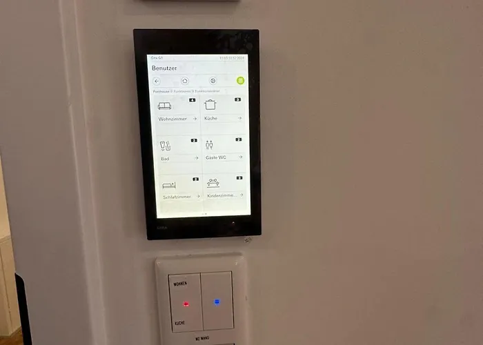 Appartement Penthouse Mit Grosser Terrasse Parkplatz Und Wlan In Exklusiver Lage Am Hellweg