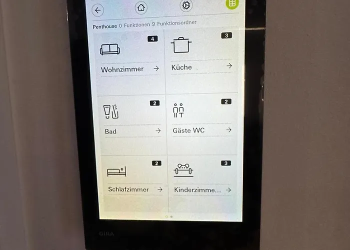 Appartement Penthouse Mit Grosser Terrasse Parkplatz Und Wlan In Exklusiver Lage Am Hellweg Bielefeld