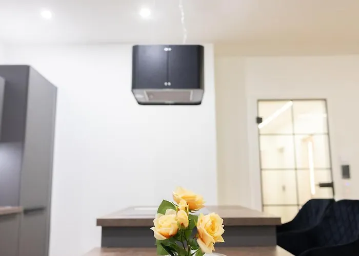 Penthouse Mit Grosser Terrasse Parkplatz Und Wlan In Exklusiver Lage Am Hellweg Appartement Bielefeld